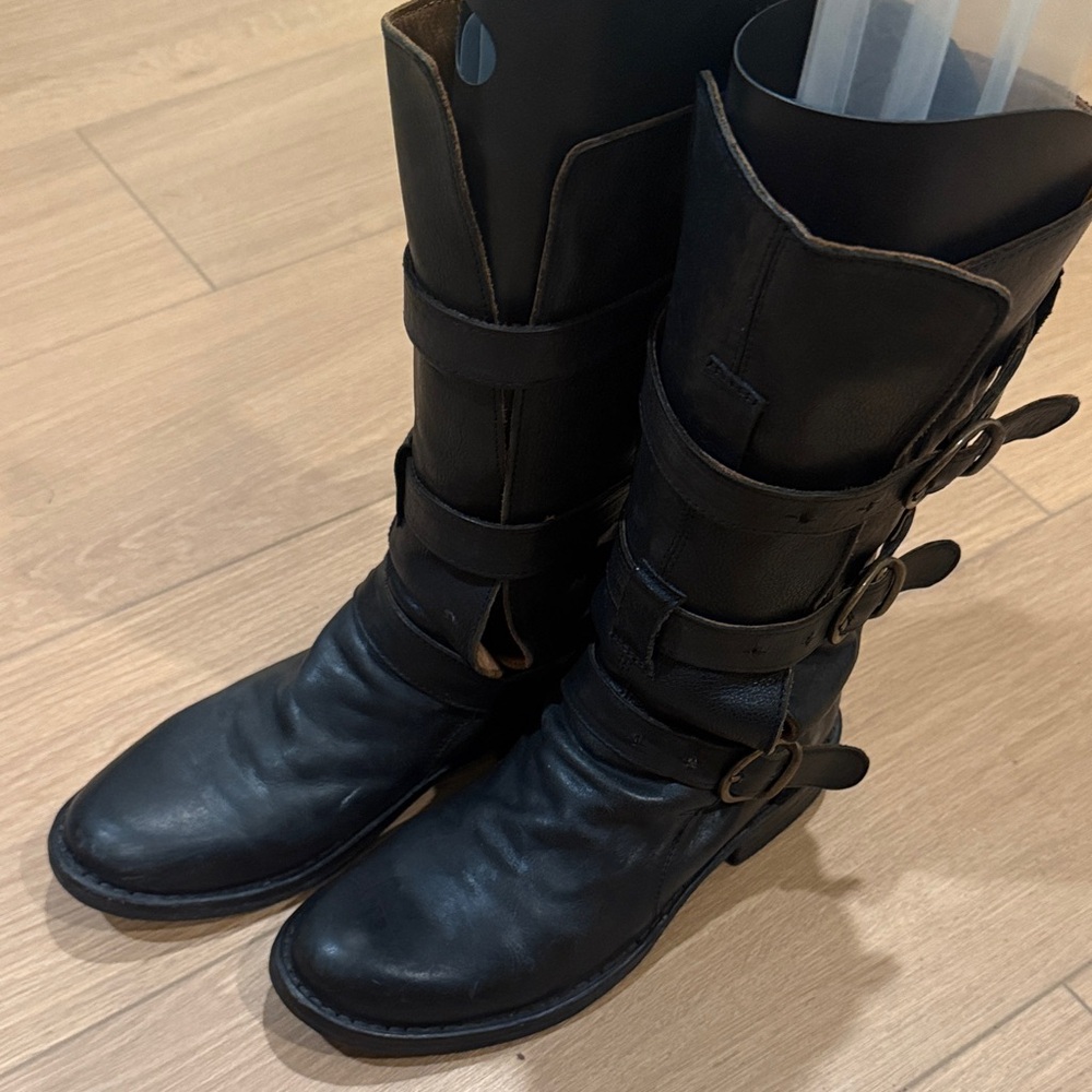 Fiorentini + Baker Black Combat Boots - Picture 5 of 7